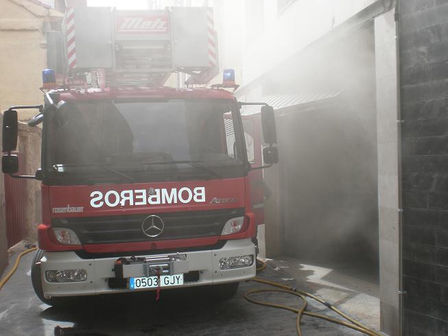 Incendio Centro Cultural Caja de Burgos