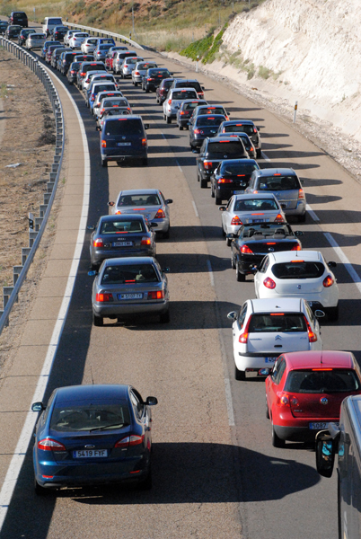 atasco autovia a-1