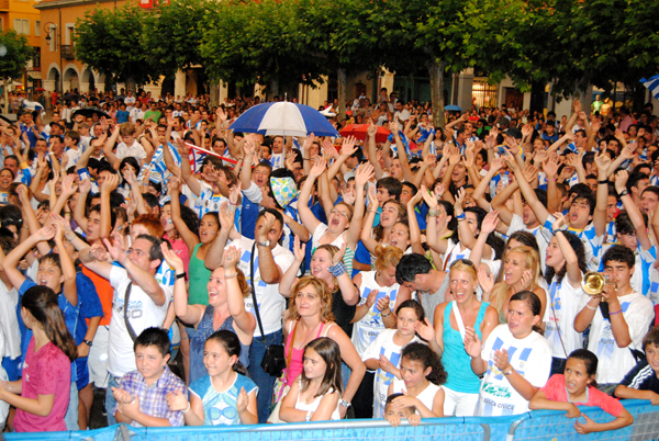 aficion celebracion ascenso arandina