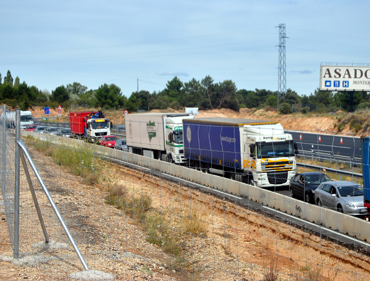 ATASCO AUTOVIA A-1 (5)