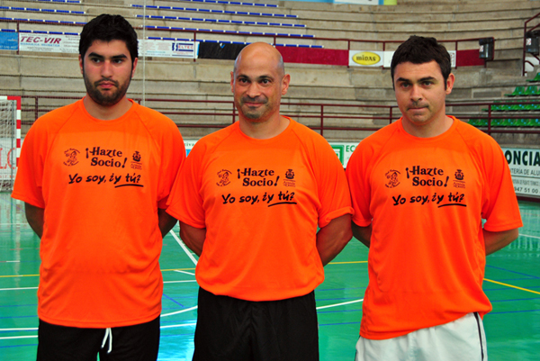 cuerpo tecnico balonmano villa de aranda