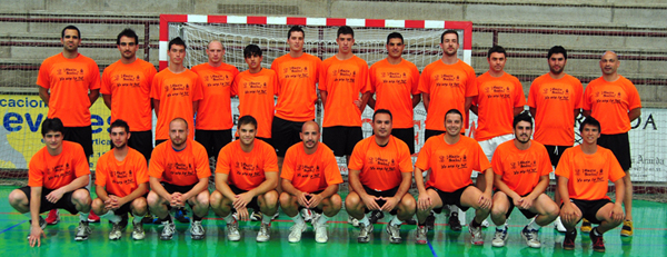plantilla balonmano villa de aranda